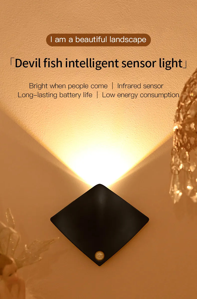 Wiederaufladbare LED-Leuchte mit Bewegungssensor | Nova Boutique